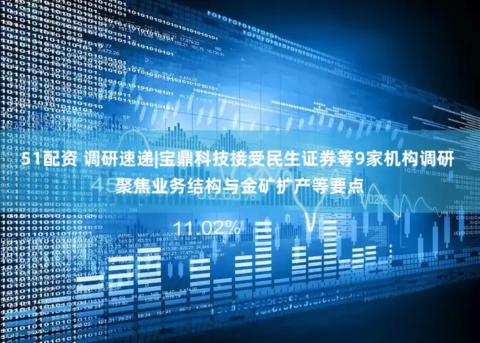 51配资 调研速递|宝鼎科技接受民生证券等9家机构调研 聚焦业务结构与金矿扩产等要点